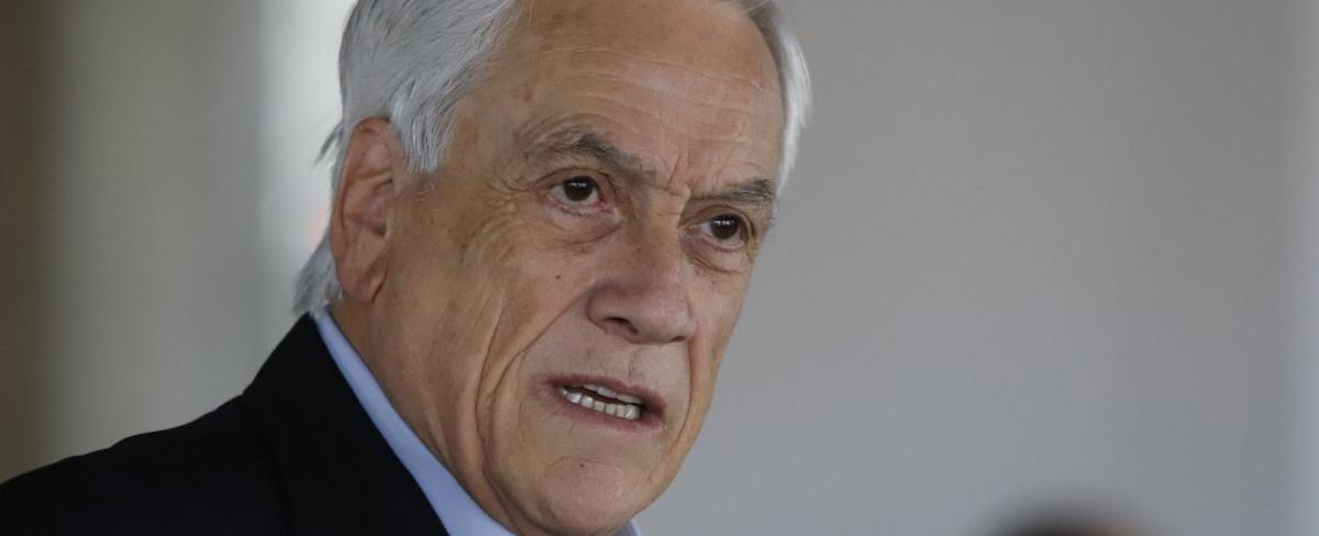 Piñera llama al Gobierno a "olvidar prejuicios" y enfrentar seguridad