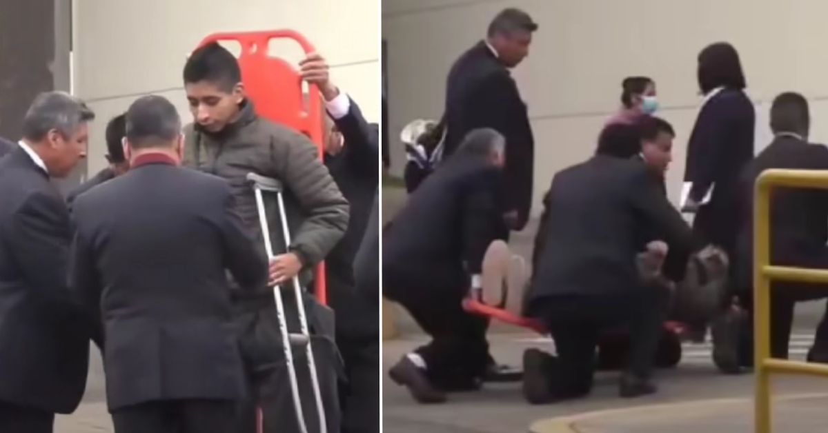 Postulante ingresa en camilla a dar examen de admisión en la UNSA: "Es digno de admirar"