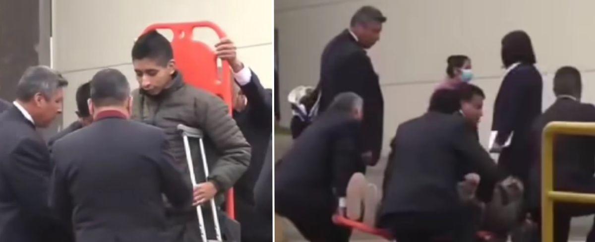 Postulante ingresa en camilla a dar examen de admisión en la UNSA: "Es digno de admirar"