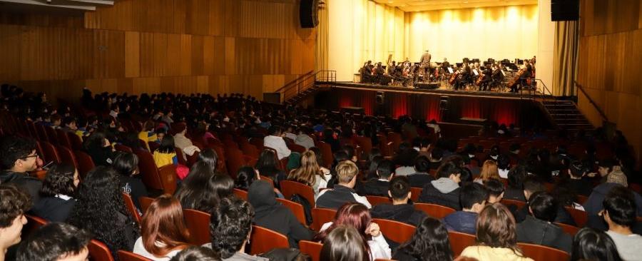 Sinfónica UdeC desplegó exitosa temporada de Conciertos Educacionales