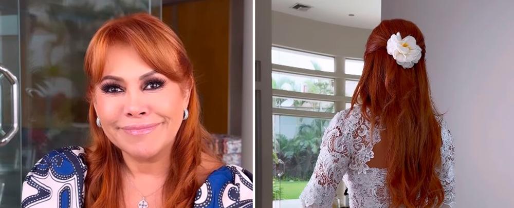 Magaly Medina anuncia que 'regalará' su vestido de novia: "Tienen que ponerse a dieta para que les entre" - ATV