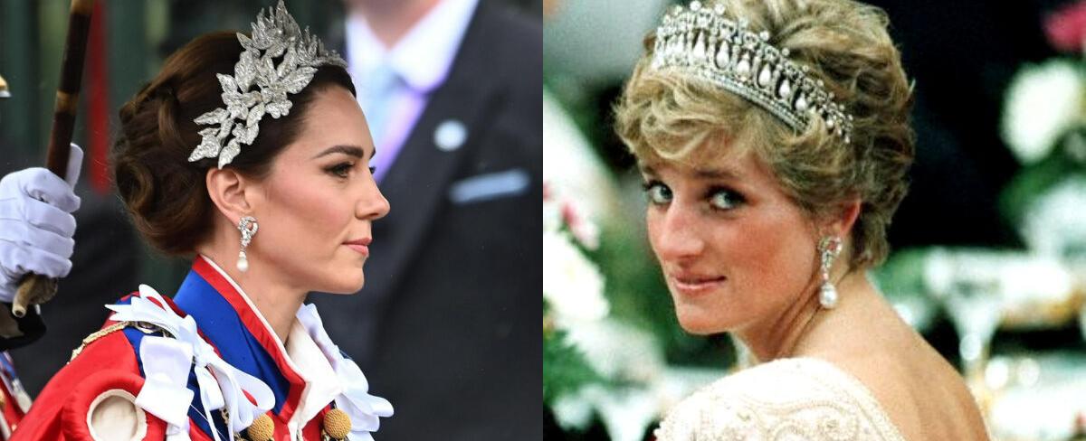 Kate Middleton se aseguró que Diana estuviese presente en la coronación a través de su look