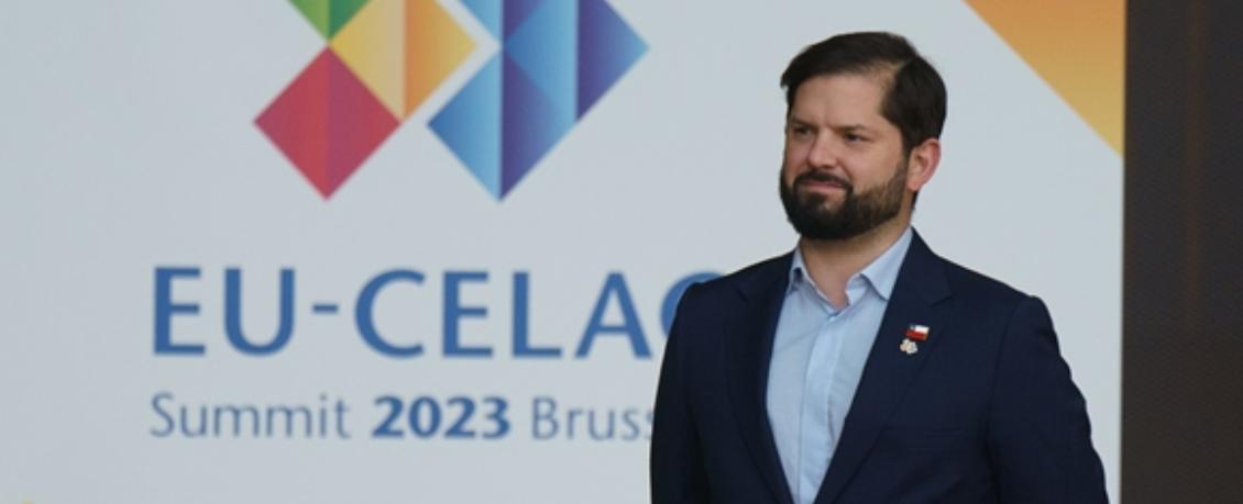 "Se robó la película": Prensa alemana celebró condena de Boric a Rusia en la cumbre UE-Celac