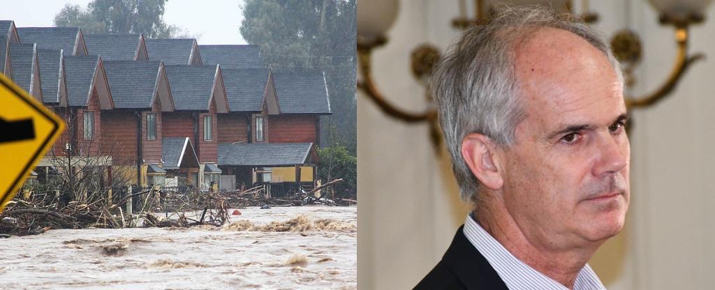 Constructora ligada al senador Galilea (RN) enfrenta posibles acciones legales por inundación de casas