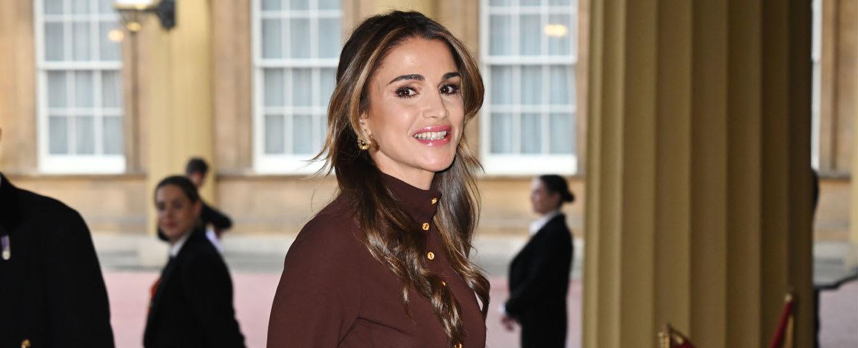 Rania de Jordania sorprende en la coronación de Carlos III de Inglaterra