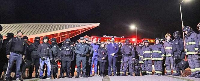 Ejercicio: simularon un incendio e intento de fuga en la cárcel local