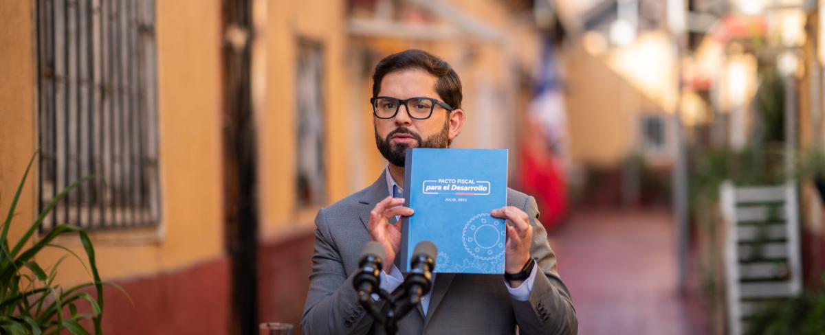 "Ustedes saben quiénes son": Boric fustiga a la Oposición por primer intento de pacto fiscal rechazado