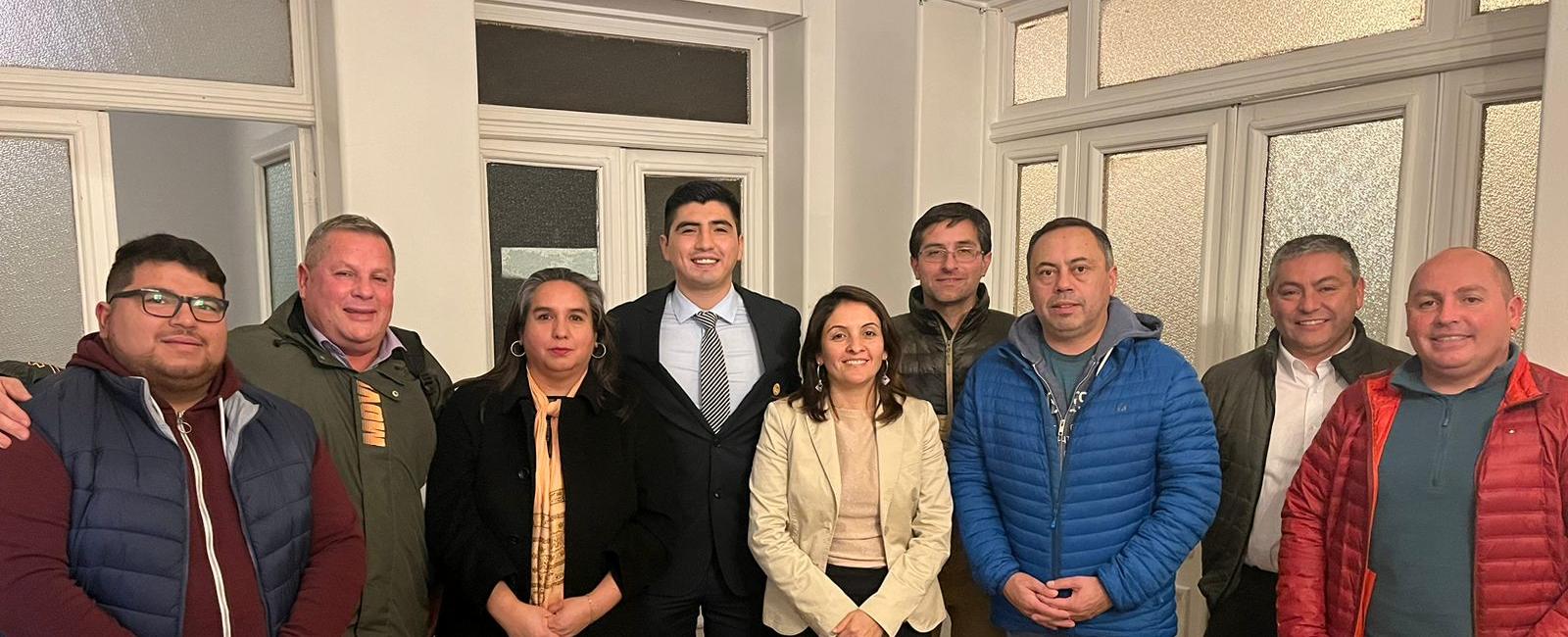 Concejales del PPD de Ñuble se reúnen para coordinar acciones en vísperas de las elecciones municipales