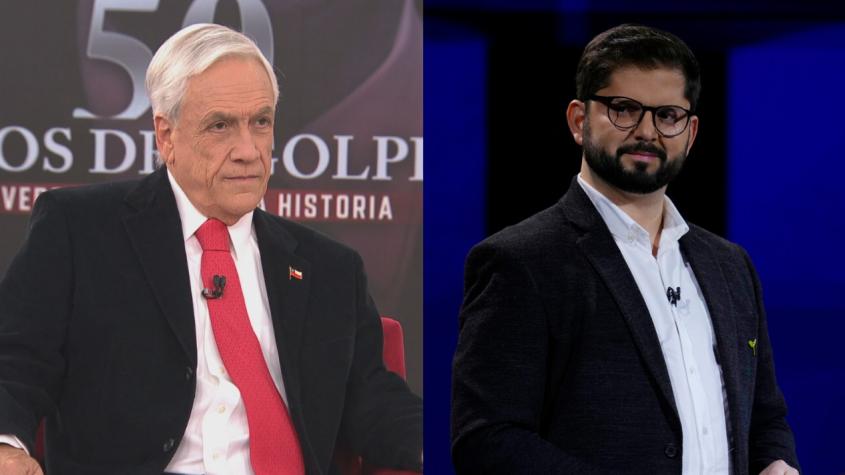 Ex Presidente Piñera recordó amenaza de Boric