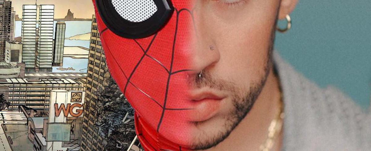 Sony transforma oficialmente a Bad Bunny en Spider-Man