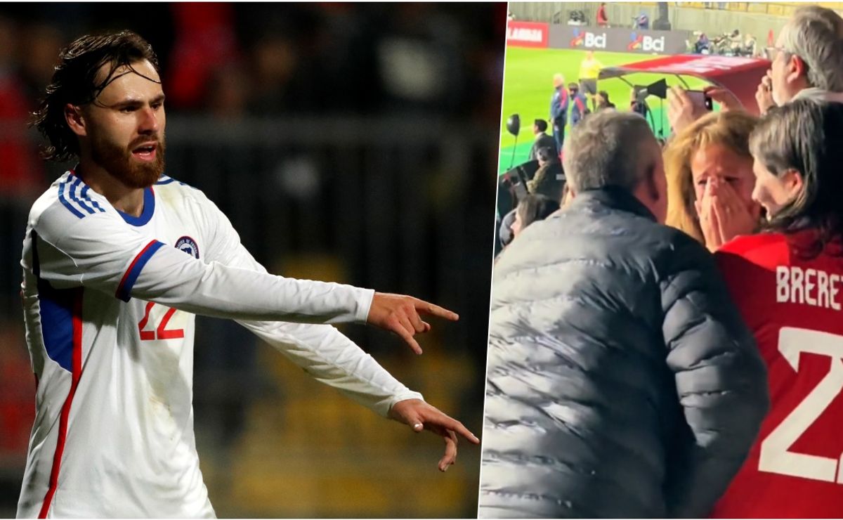 Las lágrimas de la mamá de Ben Brereton al verlo anotar en la Roja