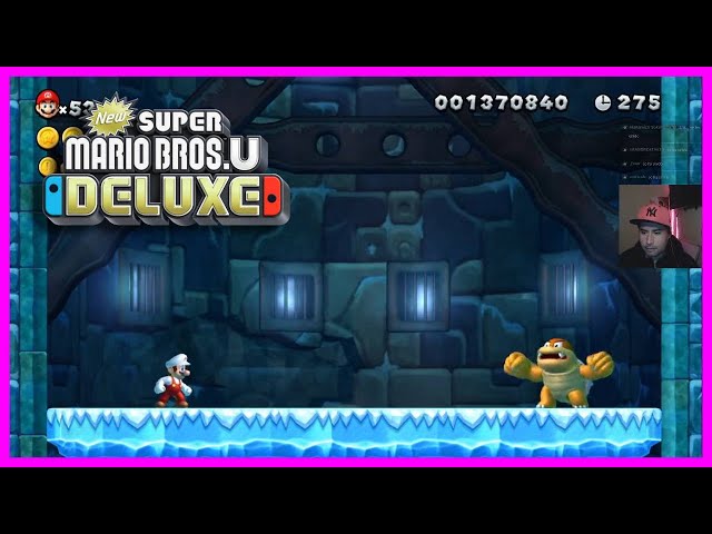 🔥 New Super Mario Bros. U Deluxe NIVEL : TORRE CARAMBANO las 3 monedas con MARIO