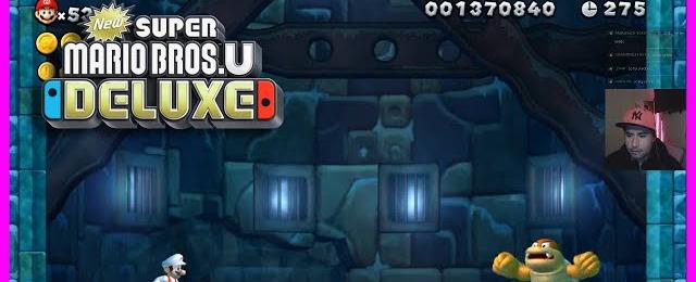 š„ New Super Mario Bros. U Deluxe NIVEL : TORRE CARAMBANO las 3 monedas con MARIO