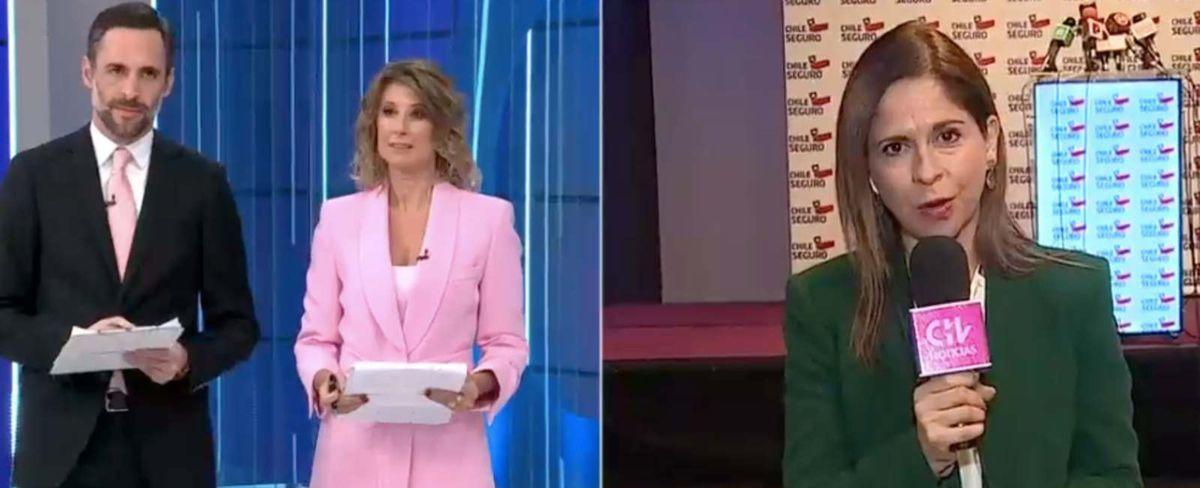 “El Partido Comunista se fue a la chu…”: micrófono abierto generó inesperado fail en plena cobertura de las elecciones en CHV