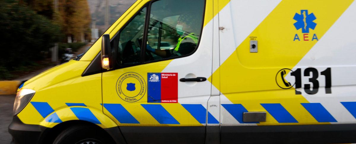 “Salven a mi amigo o los voy a matar”: sujeto agredió a personal de SAMU y robó camilla en Quillota