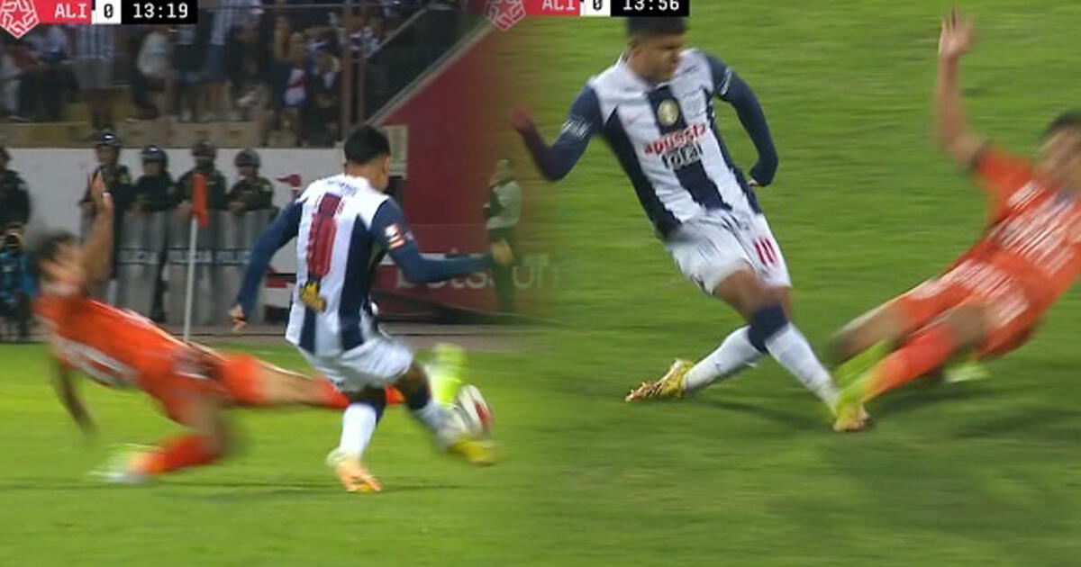 Alianza Lima vs. César Vallejo | Jairo Concha recibió criminal falta por parte de Noronha y el árbitro no sancionó roja | Liga 1 | Alianza Lima