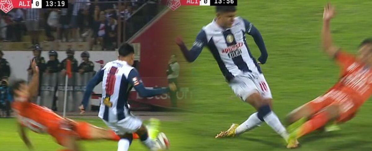 Alianza Lima vs. César Vallejo | Jairo Concha recibió criminal falta por parte de Noronha y el árbitro no sancionó roja | Liga 1 | Alianza Lima