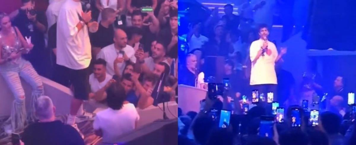 "Es su karma": Piqué organizó una fiesta y el público coreó el nombre de Shakira