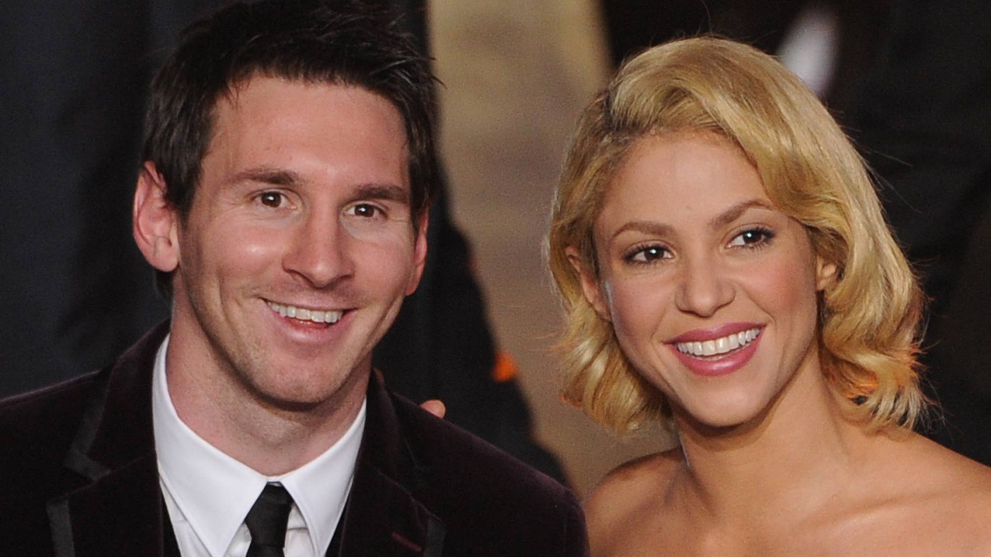 Bad Bunny, Maluma y Shakira en la presentación de Messi