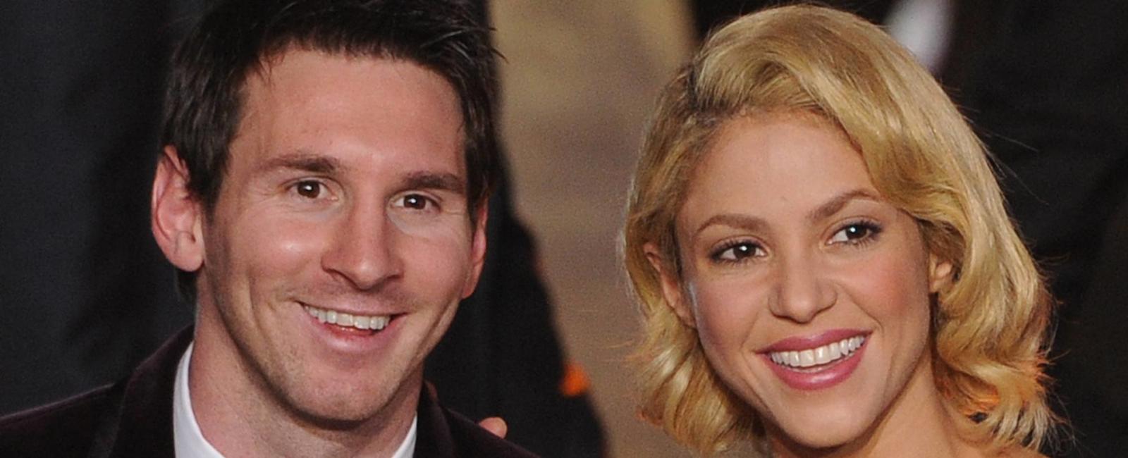 Bad Bunny, Maluma y Shakira en la presentación de Messi