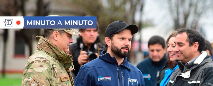 MINUTO A MINUTO| Presidente Boric declara Estado de Emergencia Agrícola en 117 comunas