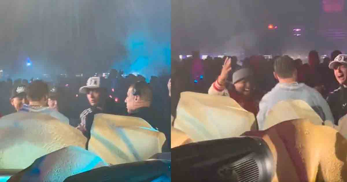 Peso Pluma y Bad Bunny se encuentran en Coachella y ya hay rumores de colaboración