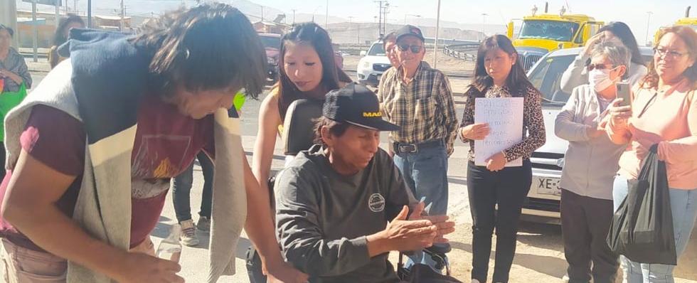 Camionero que quedó parapléjico tras ser atacado en Bolivia retornó a su hogar - PITV Calama Noticias (portalindigena)