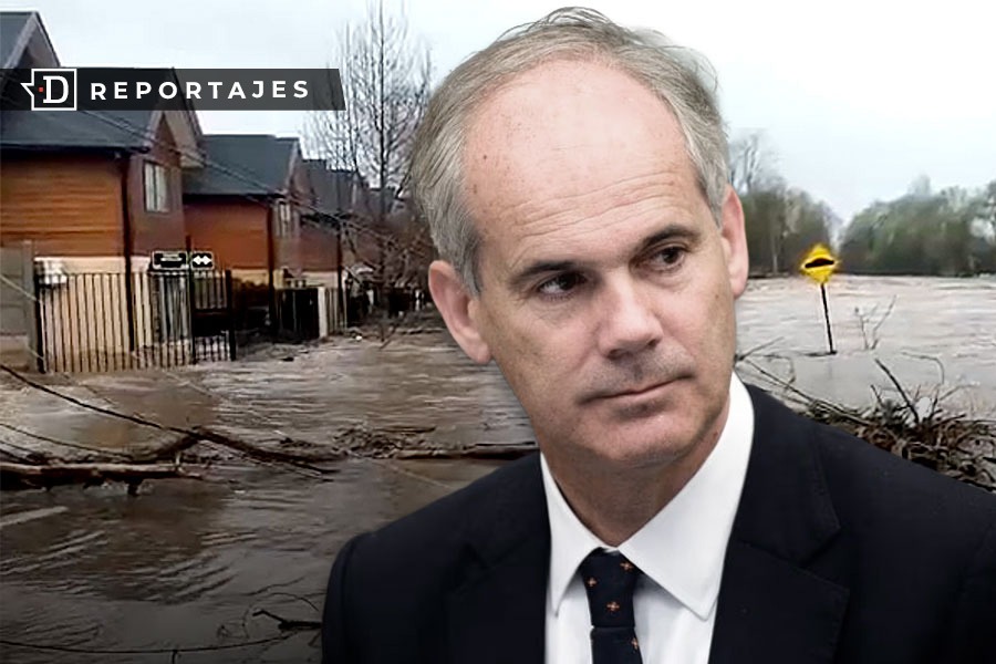 Las casas anegadas de Galilea: Empresa de senador RN construyó a metros de estero desbordado en Curicó