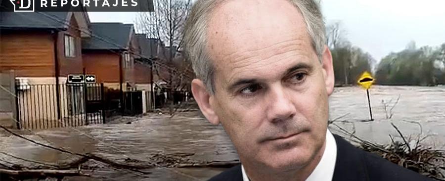 Las casas anegadas de Galilea: Empresa de senador RN construyó a metros de estero desbordado en Curicó