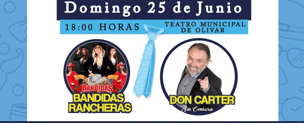 Don Carter traerá todo el humor para festejar a los papás de Olivar