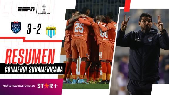 ¡Primer triunfo en la Sudamericana para César Vallejo! Ganó 3 a 2 ante Magallanes - ESPN Video