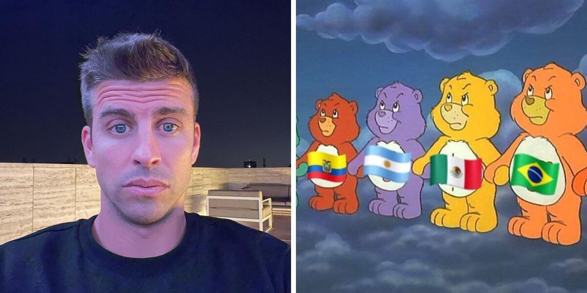Latinoamérica se une con memes en contra de Piqué