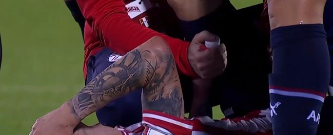 Miguel Almirón sufrió una lesión muscular en el epílogo ante Perú