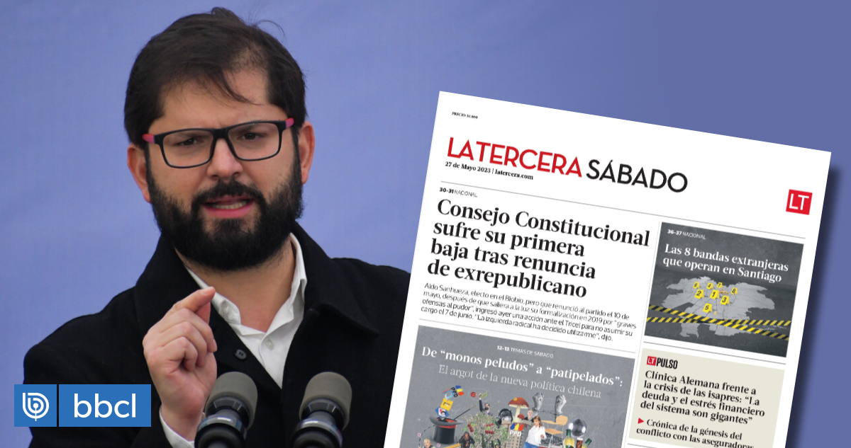 "Amateurismo" e "impulsividad": La Tercera responde a presidente Boric tras cruce por cuestionada nota