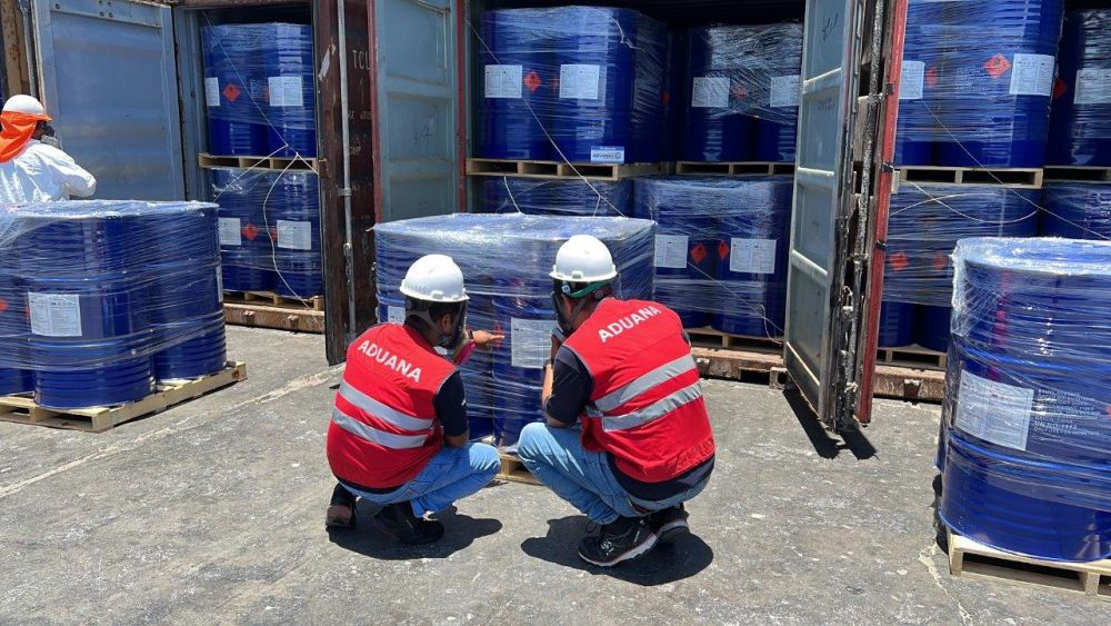 “Una incautación récord” de Aduanas: ONU destaca histórico decomiso de 690 toneladas de precursores químicos - Radio Las Nieves