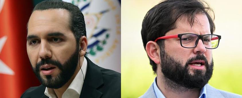 Bukele critica liderazgo de Presidente Gabriel Boric