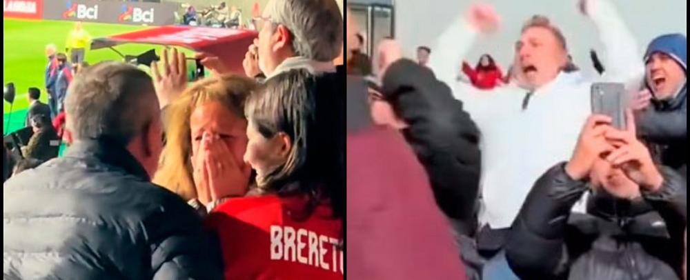 VIDEO| Orgullo: Madre de Ben Brereton llora y Marcelo Barticciotto explota ante éxito de sus hijos