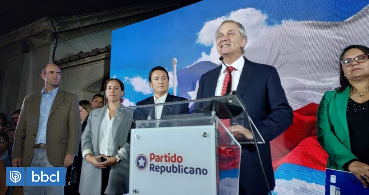 José Antonio Kast: "Chile ha derrotado a un gobierno fracasado, hay que decirlo fuerte y claro"