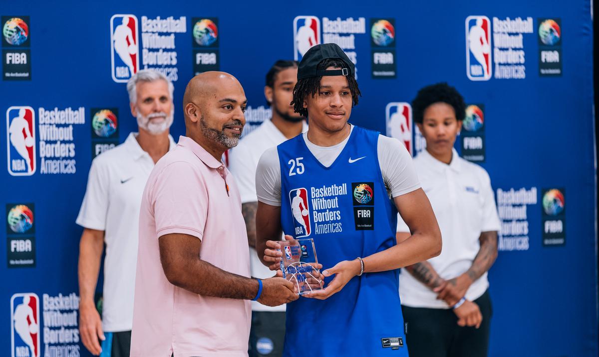 El boricua Isaiah Brown es seleccionado ‘MVP’ del FIBA Basketball Without Borders Americas 2023