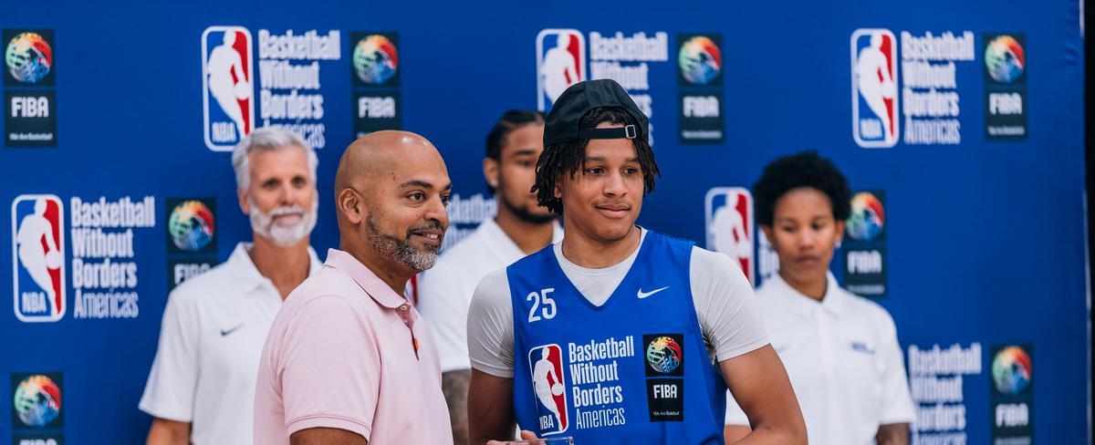 El boricua Isaiah Brown es seleccionado ‘MVP’ del FIBA Basketball Without Borders Americas 2023
