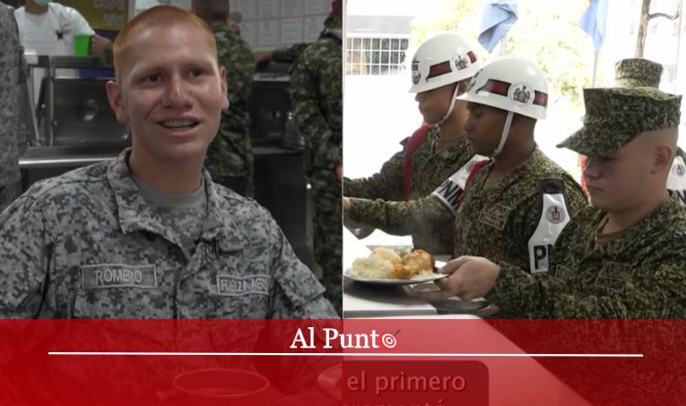 Video-“Ahora tenemos mejor alimentación, me siento muy feliz”: Soldados reciben mejor comida gracias a política de bienestar • Al Punto