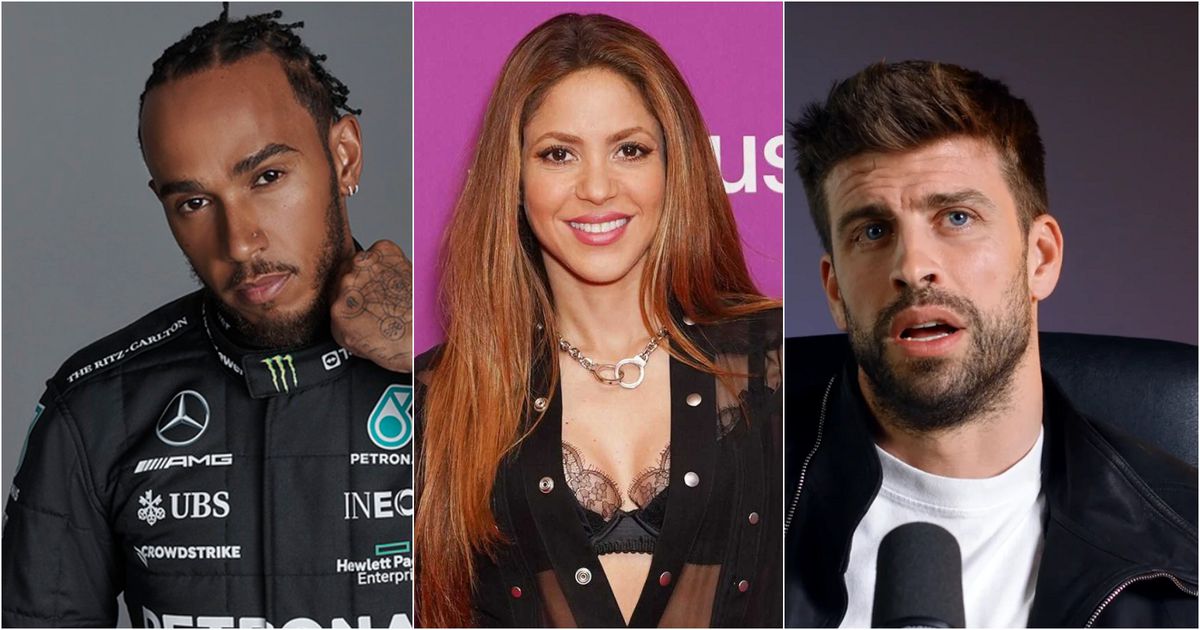 La incomoda reacción de Piqué cuando le mencionaron a Lewis Hamilton: el nuevo pinche de Shakira