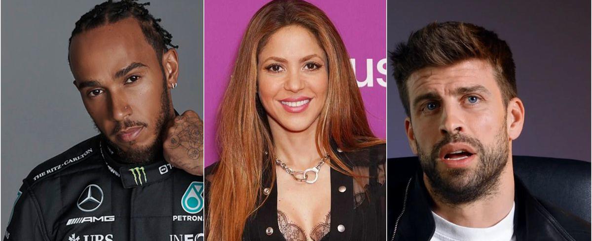 La incomoda reacción de Piqué cuando le mencionaron a Lewis Hamilton: el nuevo pinche de Shakira