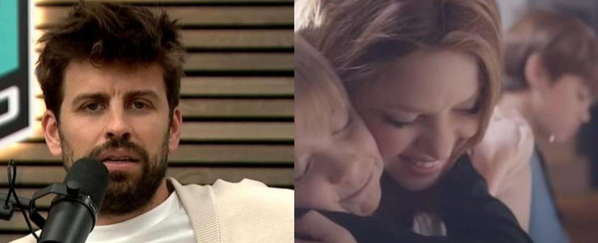 La inesperada decisión de Piqué por video de Shakira junto a sus hijos