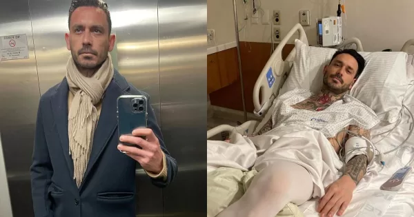 "Recupérate pronto": Mauricio Pinilla se muestra en camilla desde un hospital y preocupa a sus fans