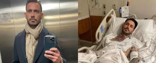 "Recupérate pronto": Mauricio Pinilla se muestra en camilla desde un hospital y preocupa a sus fans