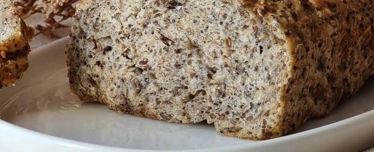 Pan de semillas sin harinas y sin lactosa: la receta perfecta para un desayuno saludable