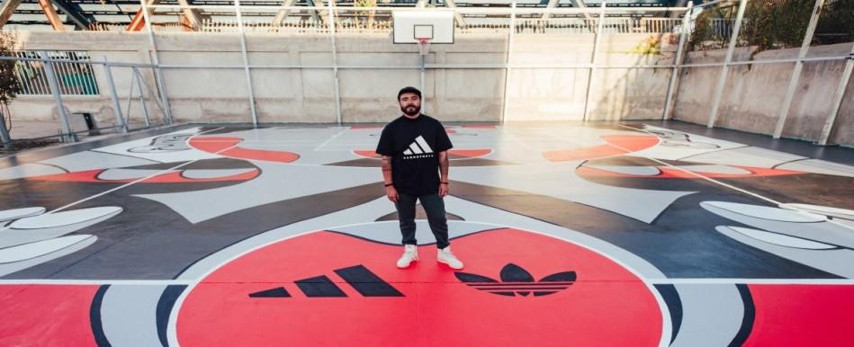 En Independencia: adidas restaura cancha de basketball para promover el deporte en la comunidad