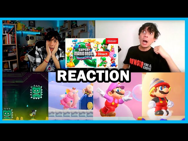 REACTION - Super Mario Bros Wonder Direct - RESUMEN ESPAÑOL | N Deluxe