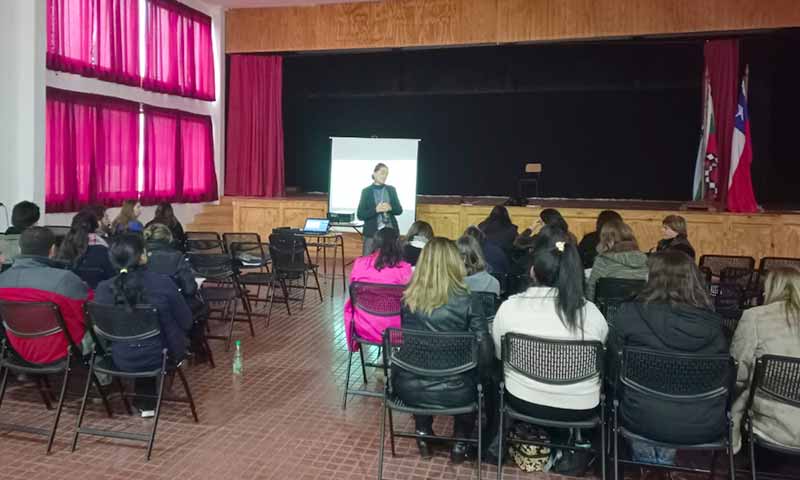 Seremi de Salud O’Higgins realizó capacitaciones de salud mental en establecimientos educacionales